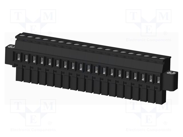 Connector: pluggable terminal block; plug; female; angled 90°
