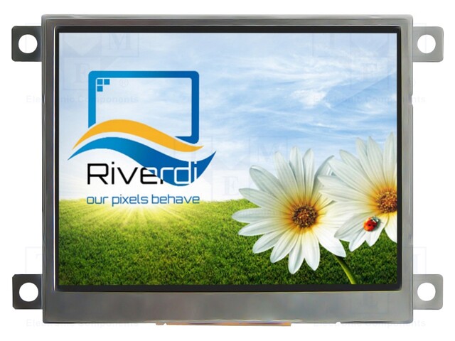 Display: TFT; 3.5"; 320x240; Illumin: LED; Dim: 77.7x64.7x7.05mm