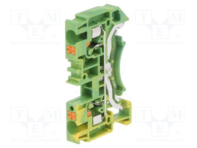 Splice terminal: rail; 0.2÷6mm2; ways: 1; terminals: 2; Width: 6.2mm