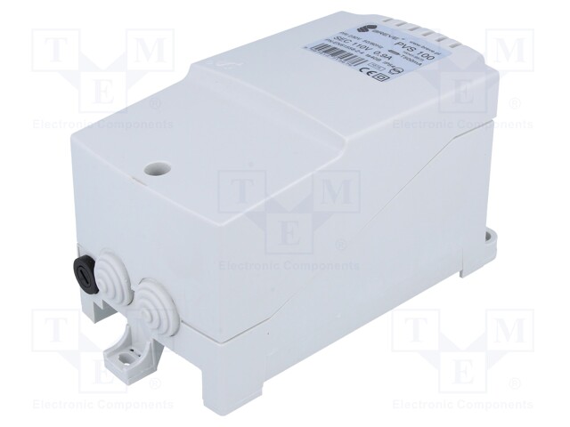 Transformer: safety; 100VA; 230VAC; 110V; IP54; Ins.class: II; 2kg