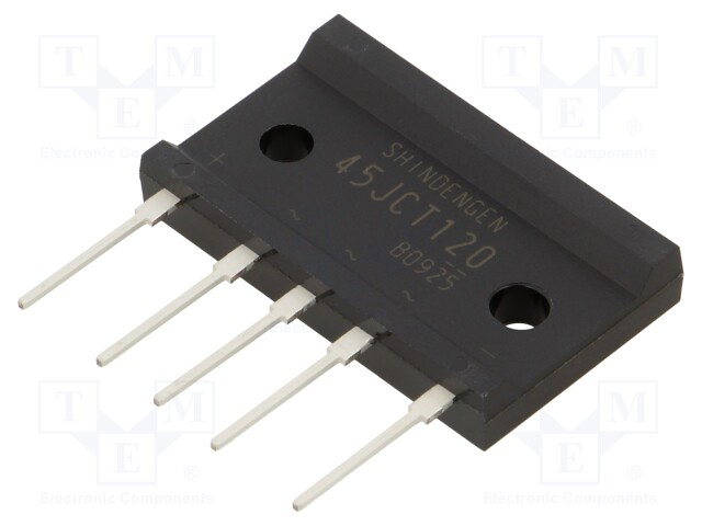 Bridge rectifier: three-phase