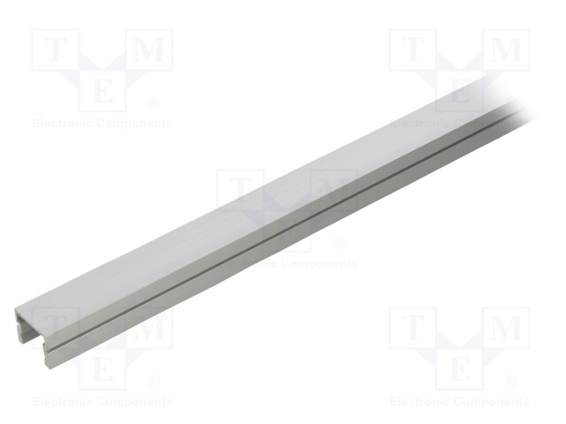 Profiles for LED modules; silver; L: 1m; PDS4-PLUS; aluminium