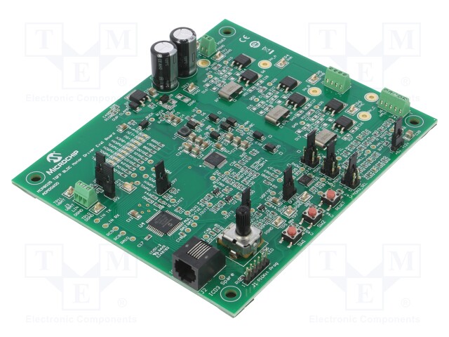 Dev.kit: Microchip; Comp: MCP8025; brushless motor driver