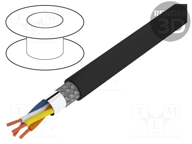 Wire; ETHERLINE® PN Y Cat.5e BK; EtherNet/IP,PROFINET,outdoor