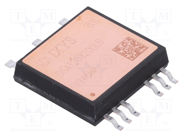 Diode: Schottky rectifying; SMD; 200V; 2x65A; Ufmax: 0.67V; SMPD