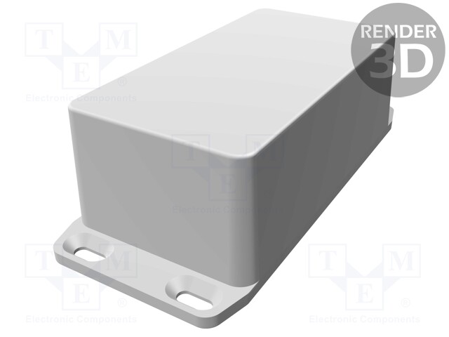 Enclosure: multipurpose; with fixing lugs; 1590; X: 60mm; Y: 112mm