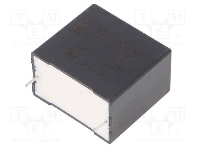 Capacitor: polypropylene; DC-Link; 4uF; ESR: 9.8mΩ; THT; ±5%; 9.7A