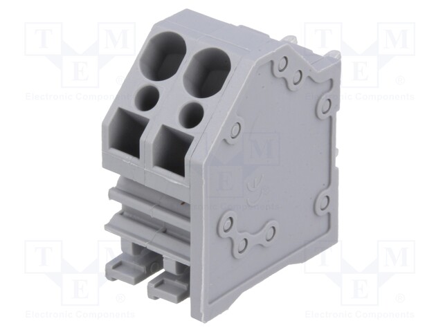 PCB terminal block; angled; 5mm; ways: 2; on PCBs; 0.2÷4mm2; tinned