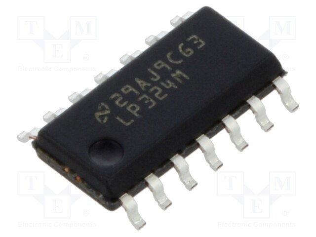 IC: operational amplifier; 100kHz; Ch: 4; SO14; ±1.5÷16VDC,3÷32VDC