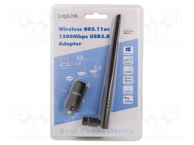 WiFi adapter; USB 1.1,USB 2.0,USB 3.0; 1.2Gbps