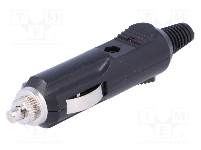 Cigarette lighter plug; 1.5A; Sup.volt: 12÷24VDC