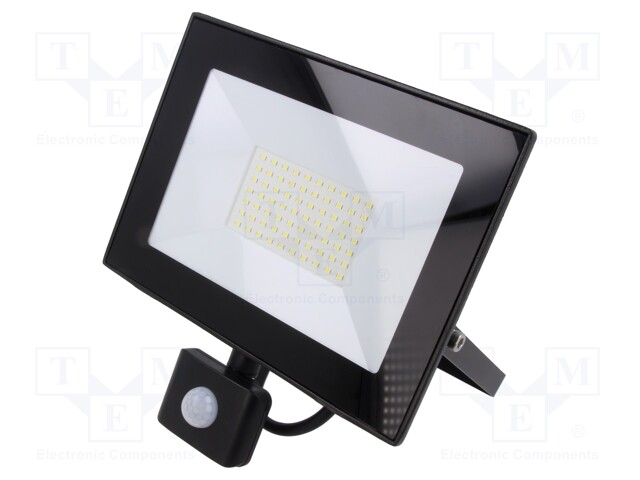 Lamp: LED flood light; 230VAC; 50W; 6400K; CRImin: 80; 3500lm