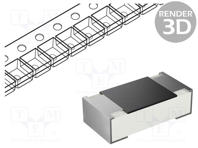 Resistor: thin film; precise; SMD; 0603; 150Ω; 0.1W; ±1%; -55÷125°C