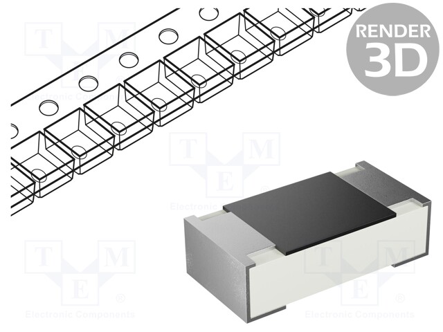 Resistor: thick film; SMD; 0603; 17.4kΩ; 100mW; ±1%; -55÷155°C