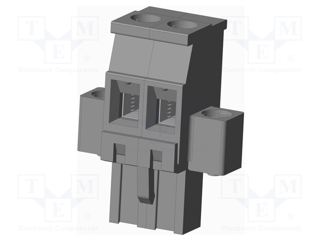 Connector: pluggable terminal block; plug; female; angled 90°