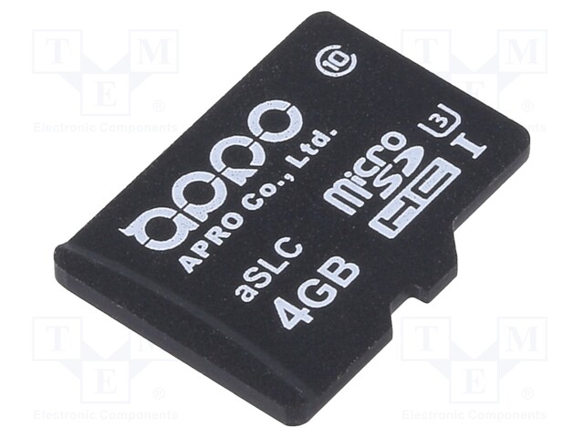 Memory card; industrial; aSLC,microSDHC; 4GB; -25÷85°C; PHANES-F