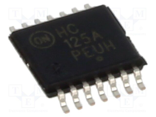 IC: digital; 3-state,buffer; Ch: 4; IN: 2; CMOS; SMD; TSSOP14; HC; tube