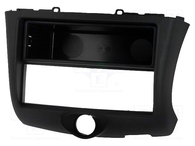 Radio mounting frame; Toyota; 2 DIN; black