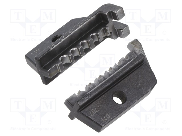 Crimping jaws