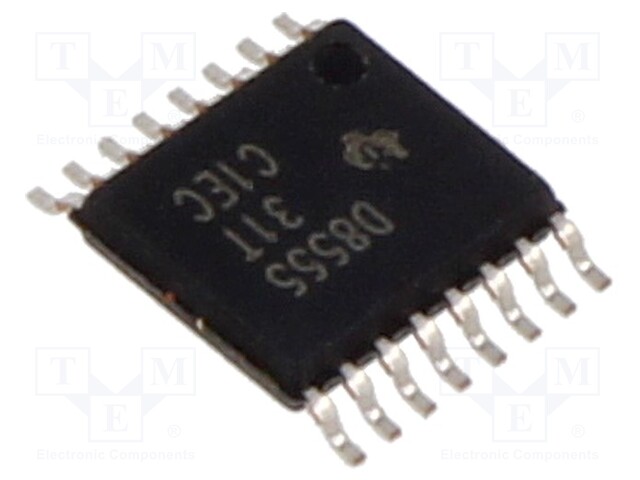 IC: D/A converter; 16bit; 200ksps; Ch: 4; TSSOP16; -40÷105°C; ±1LSB