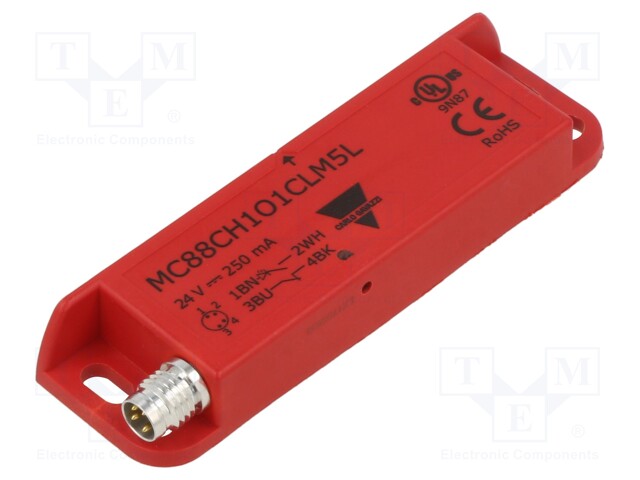 Sensor: inductive; IP67; 12÷24VDC; 12÷24VAC; 250mA; -25÷80°C; PIN: 4