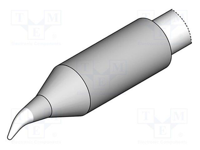 Tip; bent conical; 0.4mm; longlife