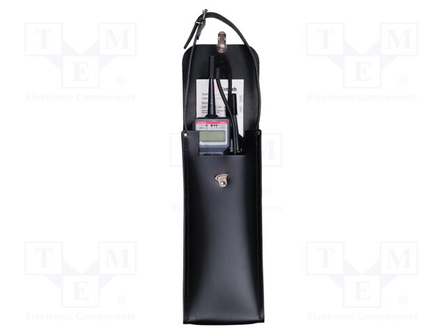 Cover; 300x130mm; black; leather