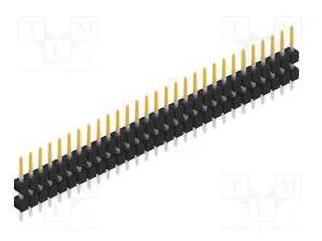 Connector: pin strips; pin header; male; PIN: 29; 2.54mm; THT; 1x29