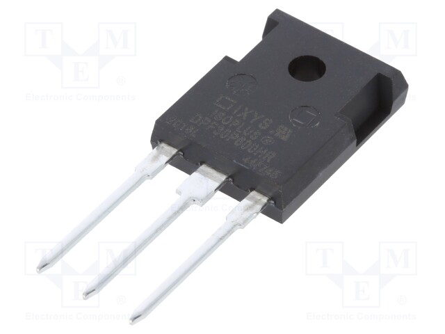 Diode: rectifying; THT; 600V; 30A; Package: tube; ISO247™; 33ns; 165W