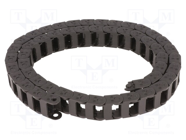 Cable chain; Series: E2C.10; Bend.rad: 38mm; L: 1000mm
