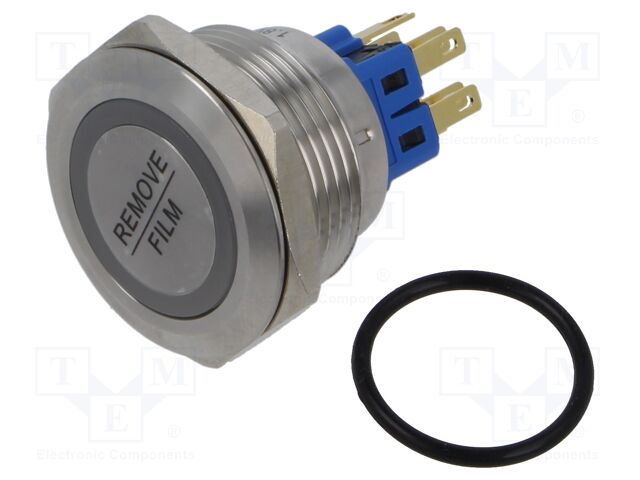 Switch: vandal resistant; Pos: 2; DPST-NO + DPST-NC; 2A/48VDC