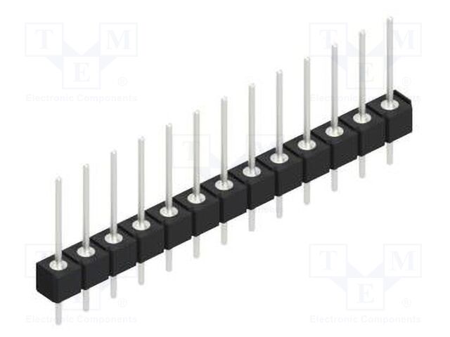 Connector: pin strips; pin header; male; PIN: 13; 2.54mm; THT; 1x13