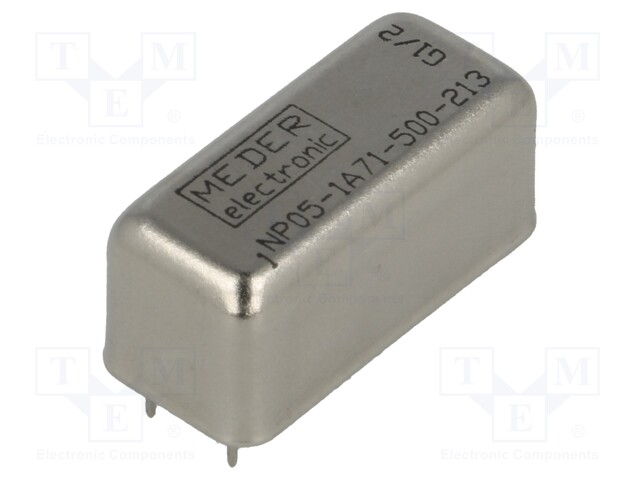 Relay: reed; SPST-NO; Ucoil: 5VDC; 1.25A; max.200VDC; max.200VAC