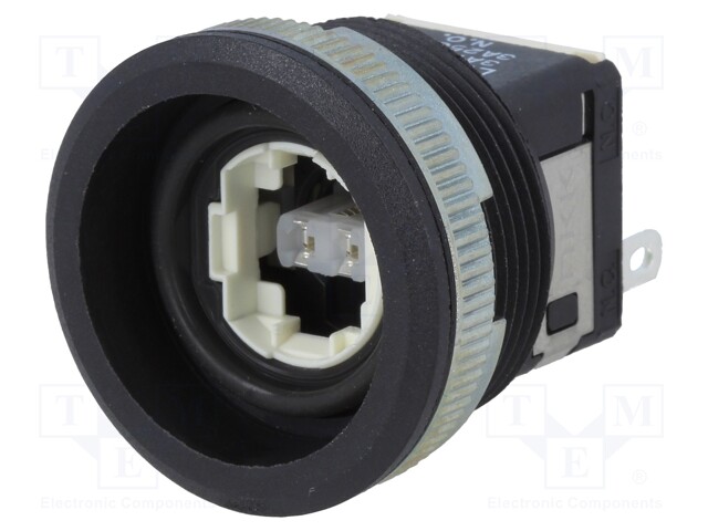 Switch: push-button; Pos: 2; SPDT; 3A/250VAC; 3A/30VDC; ON-(ON)
