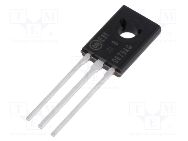 Transistor: NPN; bipolar; Darlington; 80V; 4A; 40W; TO225