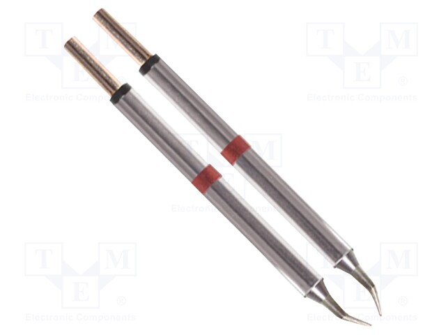 Tip; bent conical; 0.25mm; 420÷475°C; for TZ-KIT-1 hot tweezers