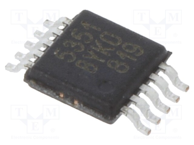 IC: peripheral circuit; clock signal generator; I2C,PCIe; MSOP10