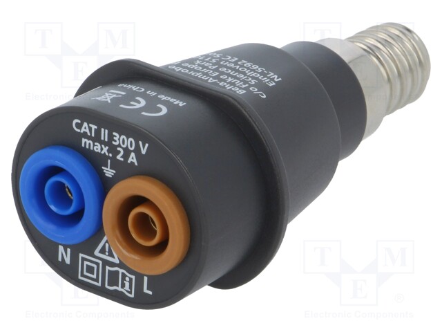 Adapter; 4mm; Cap: E14