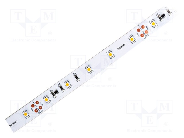 LED tape; white cold; LED/m: 50; SMD; 3528; 24V; W: 12mm; 120°; IP20