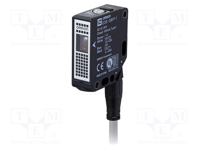 Sensor: photoelectric; PNP; diffuse-reflective