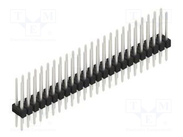 Connector: pin strips; pin header; male; PIN: 48; 2.54mm; THT; 2x24