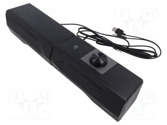 Speaker; black; Jack 3,5mm; Bluetooth 5.0; 2402MHz÷2.48GHz; 10m
