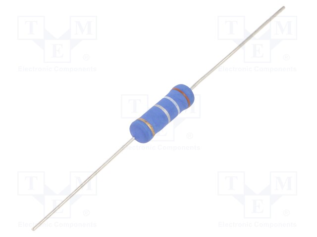 Resistor: metal oxide; THT; 390mΩ; 3W; ±5%; Ø5.5x16mm; axial