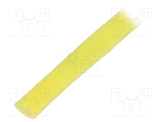Insulating tube; yellow; -30÷155°C; Øint: 5mm; L: 10m; 3kV/mm