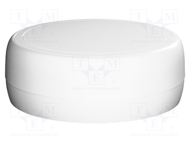 Enclosure: for alarms; Z: 40mm; ABS; white; Ø: 95mm