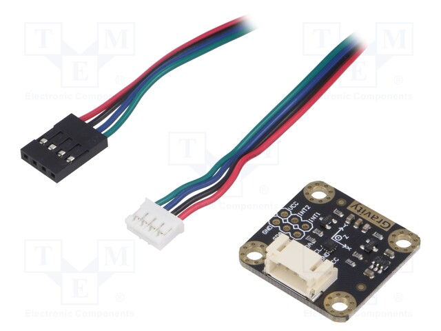 Sensor: accelerometer; 3.3÷5VDC; I2C,digital; module,cables