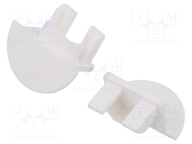 Cap for LED profiles; white; PDS-NK