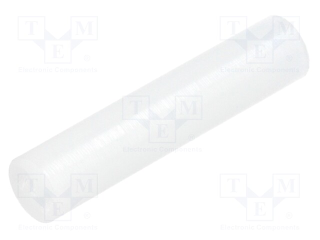 Spacer sleeve; LED; Øout: 5mm; ØLED: 5mm; L: 23.5mm; natural; UL94V-2