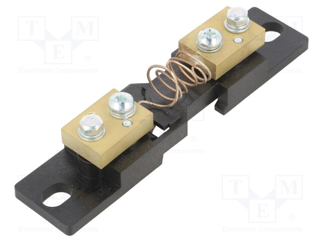 Current shunt; for DIN rail mounting; 150mV