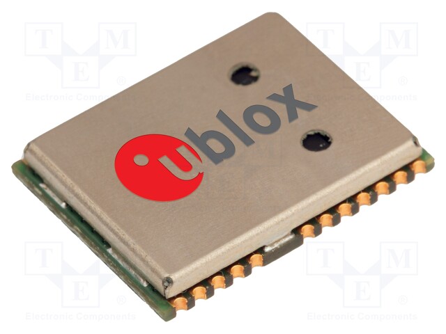 Module: GPS GLONASS/BEIDOU; ±2.5m; NMEA,UBX; -160dBm; 2.7÷3.6VDC